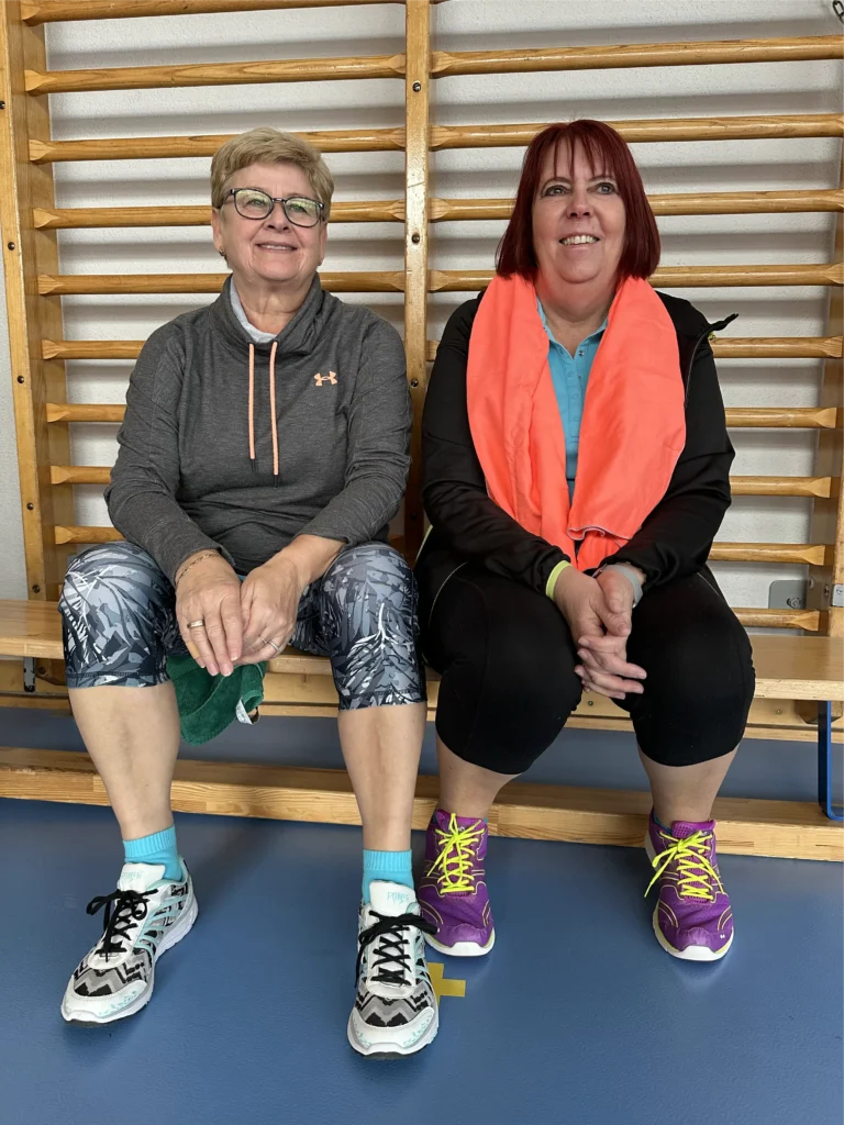 Neu machen auch Seniorinnen
im Gymnastikverein mit.