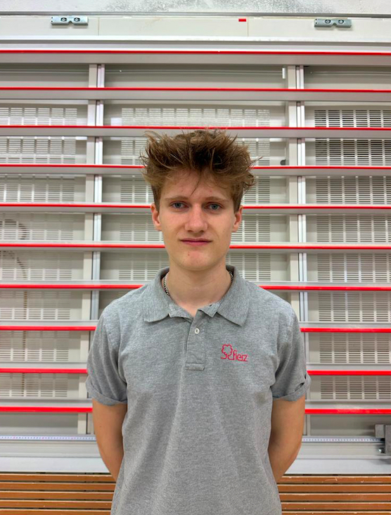 Raffael Zuppinger hat den Lehrlingswettbewerb
erfolgreich gemeistert.