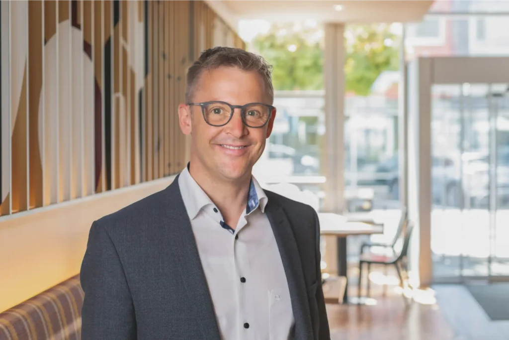 Ueli Knobel im Element